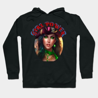 Girl power green eyed temptress Hoodie